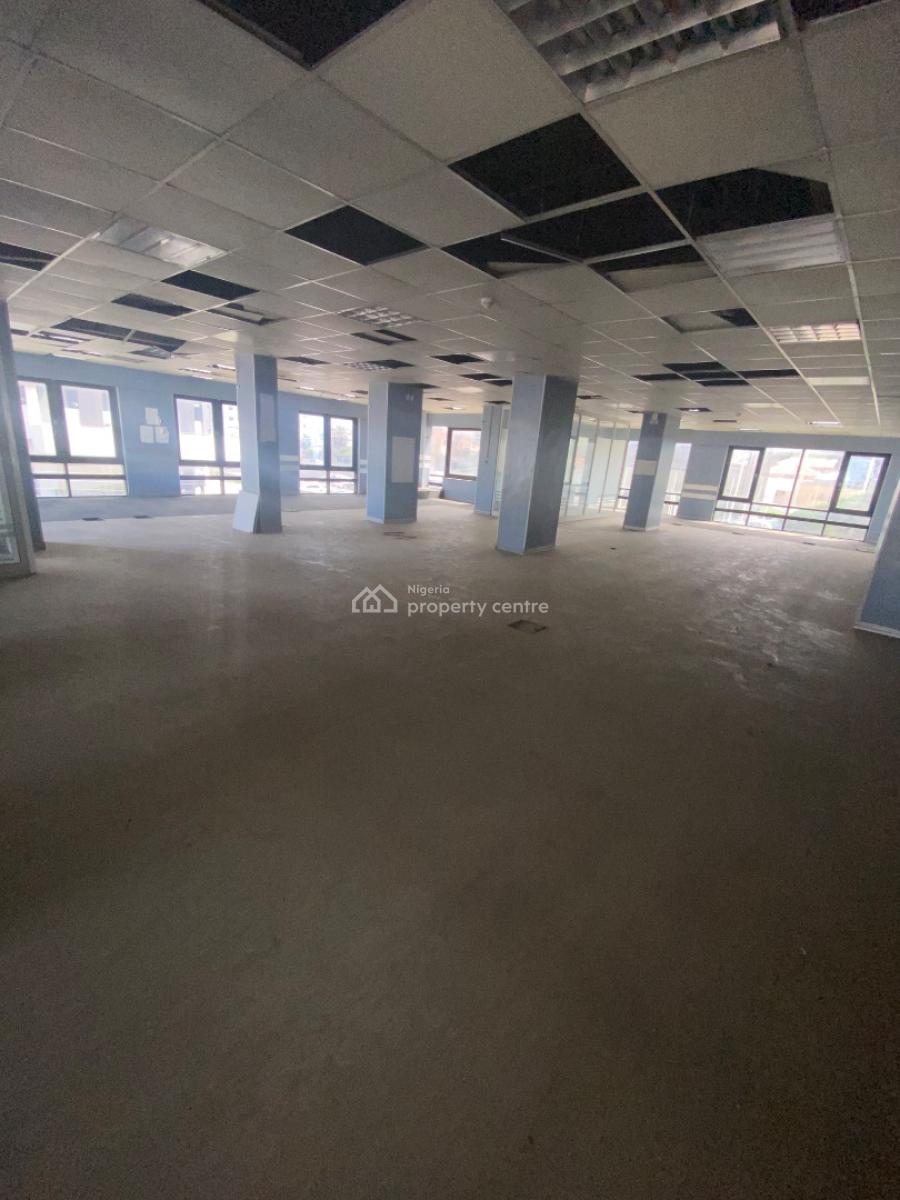 571 Square Meters Open Plan Office Space, Mobolaji Bank Anthony Way, Ikeja, Lagos, Office Space for Rent