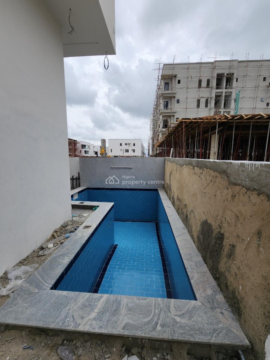 Luxury 5 Bedroom Semi Detached Duplex with Bq, Pool, Cinema, Lekki Phase 1, Lekki, Lagos, Semi-detached Duplex for Sale