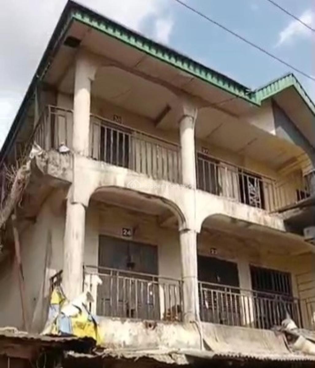 110 Shops, Two Storey Building Fully Occupied 50ft By 100ft Land, 1 Etebite Street, Off Mission Road, Ring Road, Benin, Oredo, Edo, Shop for Sale