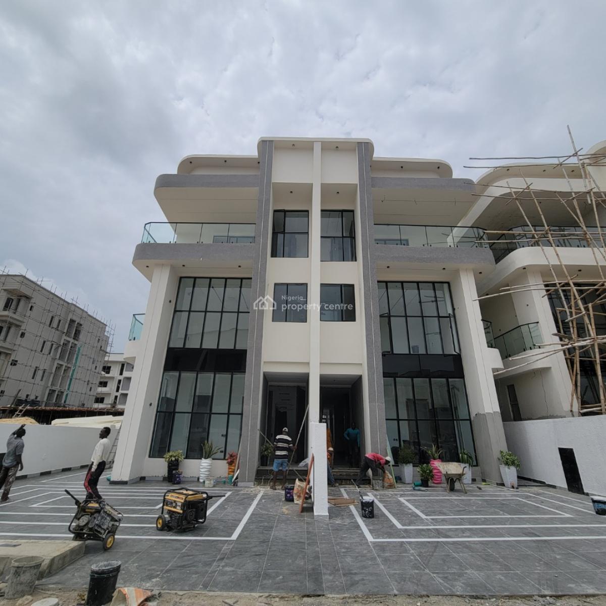 Beautiful 5 Bedroom Duplex with a Bq,pool,cinema, Lekki Phase 1, Lekki, Lagos, Detached Duplex for Sale