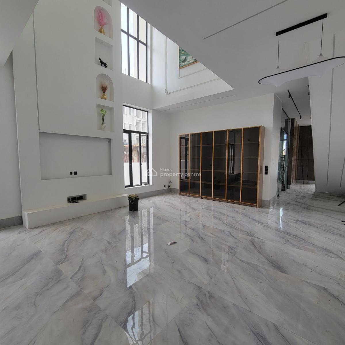 Beautiful 5 Bedroom Duplex with a Bq,pool,cinema, Lekki Phase 1, Lekki, Lagos, Detached Duplex for Sale