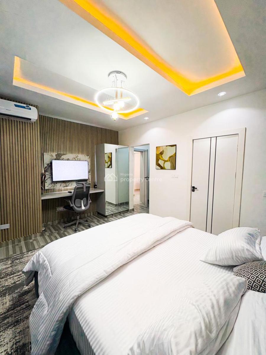 Premium Furnished 2-bedroom Sparkling Flat with Pool, Lekki Phase 1, Lekki, Lagos, Flat / Apartment for Rent