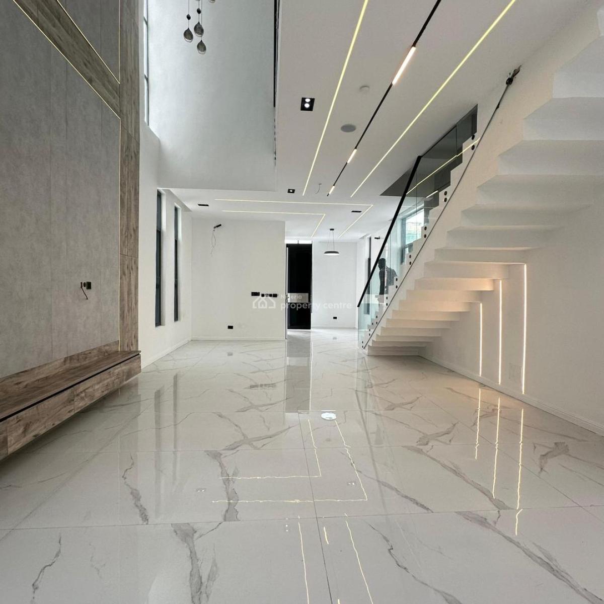 Contemporary 5 Bedroom Fully Detached Duplex, Osapa London, Lekki, Lagos, Detached Duplex for Sale