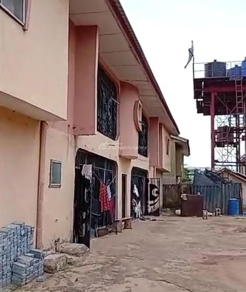 8 Flats of 3 Bedroom Each, Fully Occupied  100ft By 120ft Land 1,000 Sqm, First Ugbor Road, Off 2nd Ugbor Road, Gra, Benin, Oredo, Edo, Block of Flats for Sale