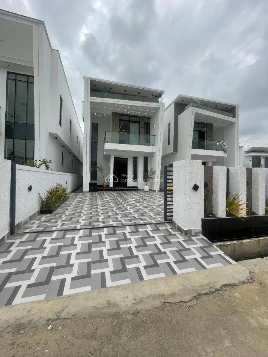5 Bedroom Fully Detached Duplex with Bq and Swimming Pool, Lekki Palm City Estate, Ajah, Lagos, Detached Duplex for Sale