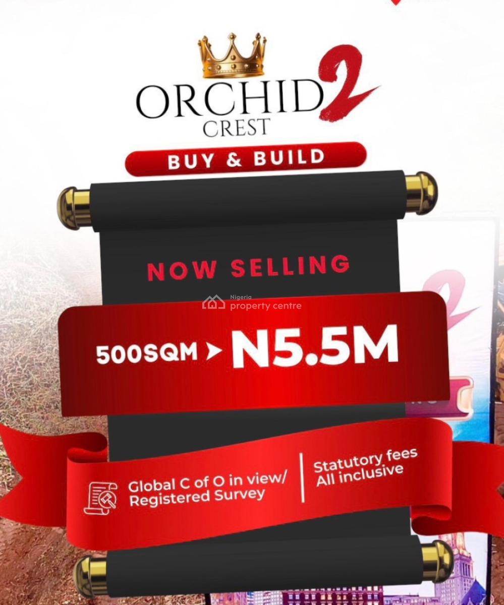 a Prime Buy and Build Property Nestled in Well-planned Environment, Emuren, Imota, Ikorodu, Lagos, Residential Land for Sale