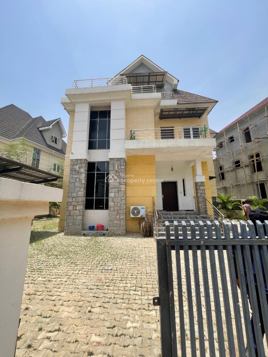 Fully Furnished of 5 Bedrooms with Pent House, Katampe (main), Katampe, Abuja, Detached Duplex for Rent