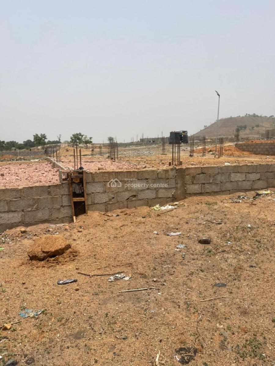250sqm of Residential Land for 3 Bedroom Semi Detached Duplex, Before The Army Estate Strategically Located By The Tarred Road Side, Karsana, Abuja, Residential Land for Sale