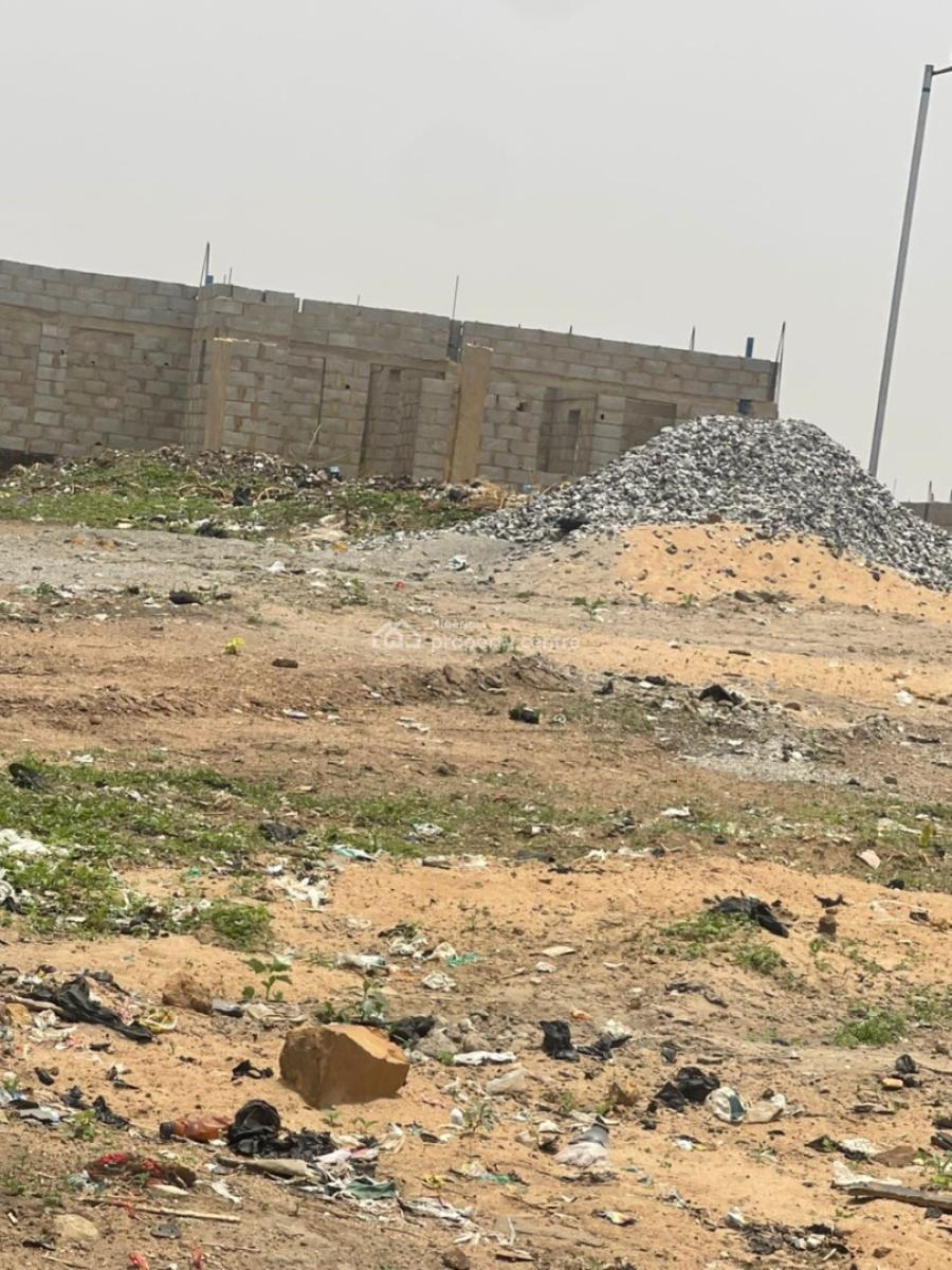 250sqm of Residential Land for 3 Bedroom Semi Detached Duplex, Before The Army Estate Strategically Located By The Tarred Road Side, Karsana, Abuja, Residential Land for Sale