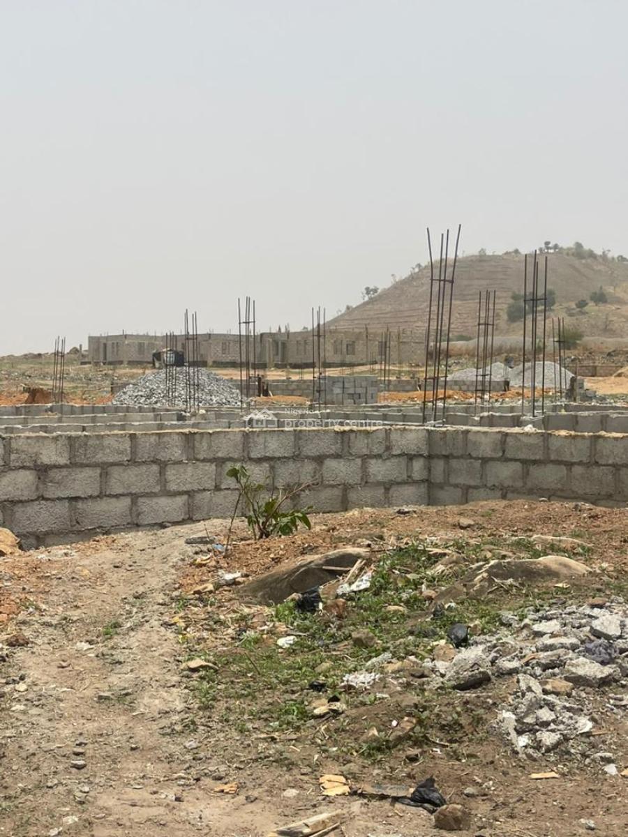 250sqm of Residential Land for 3 Bedroom Semi Detached Duplex, Before The Army Estate Strategically Located By The Tarred Road Side, Karsana, Abuja, Residential Land for Sale