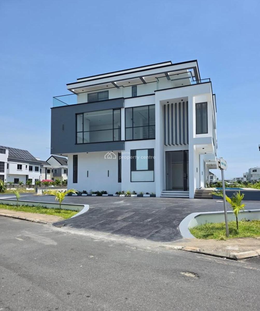 Contemporary 5 Bedroom Fully Detached Duplex with Swimming Pool, Cowrie Creek Estate, Ikate, Lekki, Lagos, Detached Duplex for Sale