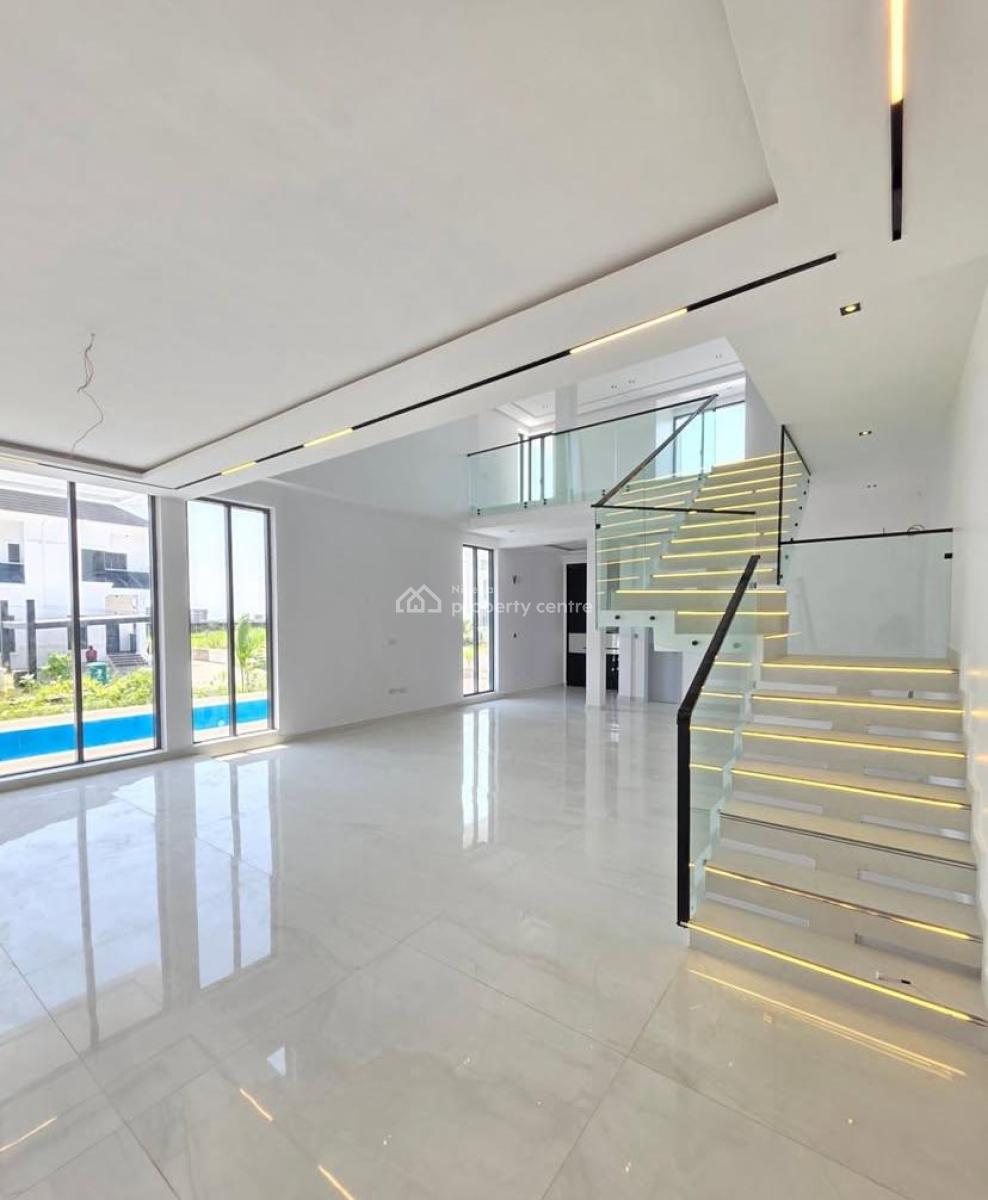Contemporary 5 Bedroom Fully Detached Duplex with Swimming Pool, Cowrie Creek Estate, Ikate, Lekki, Lagos, Detached Duplex for Sale