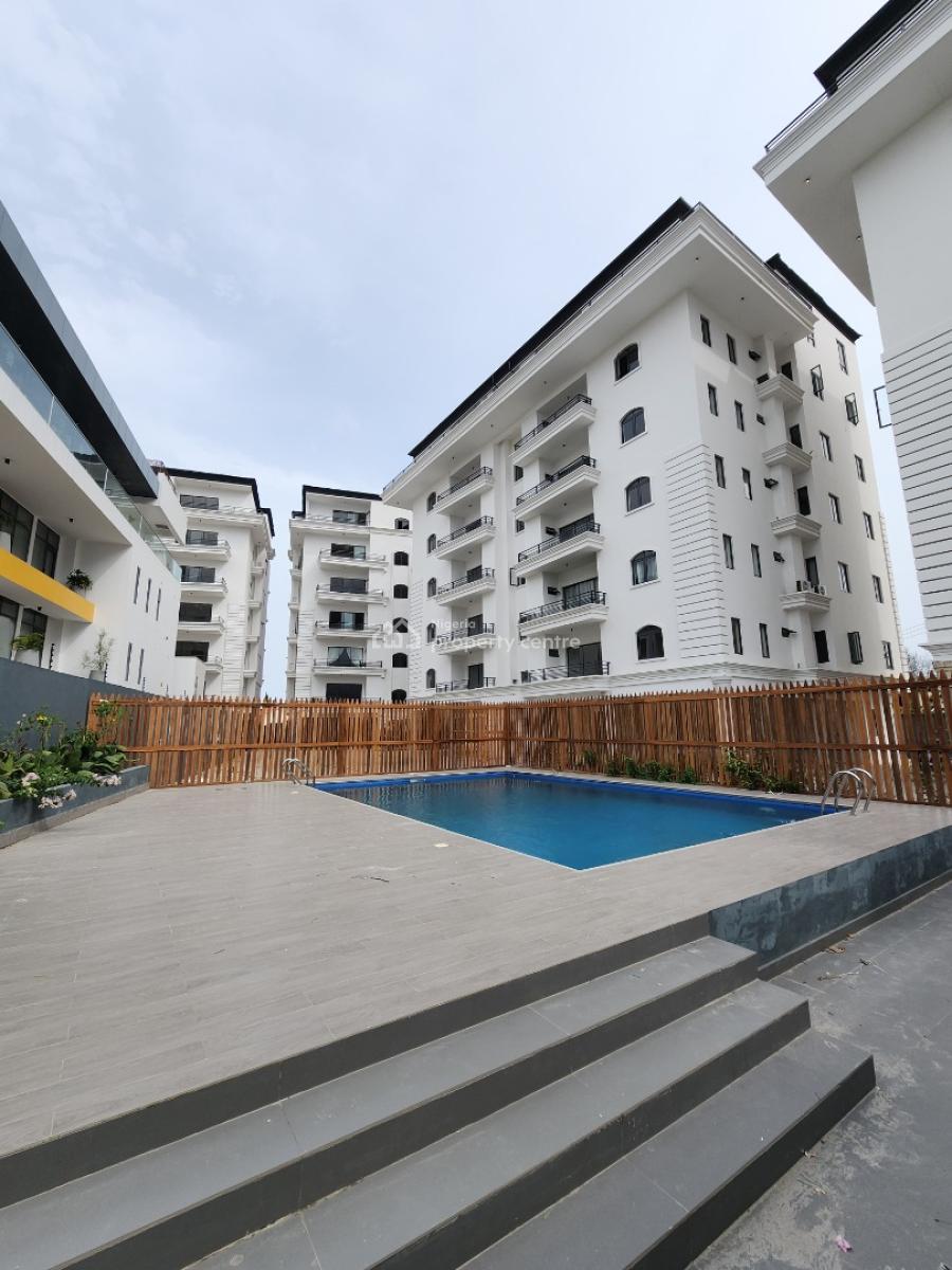 Luxury 2 Bedroom Apartment with Bq, Pool, Elevator, Lekki Phase 1, Lekki, Lagos, Flat / Apartment for Rent