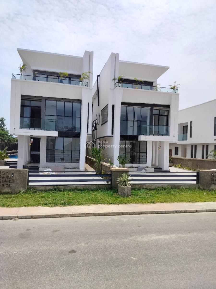 Luxury 5 Bedrooms Detached Duplex with Swimming Pool, Penthouse and Bq, Royal Garden Estate, Ajah, Lagos, Detached Duplex for Sale