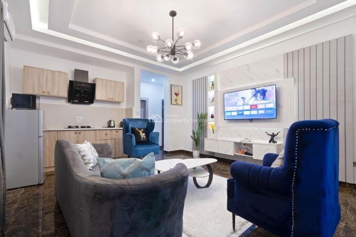 Super Furnished 1 Bedroom Apartment with Swimming Pool, Freedom Way, Lekki Phase 1, Lekki, Lagos, Mini Flat (room and Parlour) for Rent