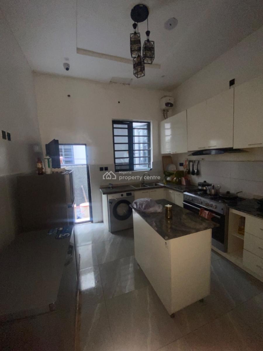 Luxury Fully Furnished 4 Bedroom Semi-detached with Bq, General Paint, Sangotedo, Ajah, Lagos, Semi-detached Duplex for Rent