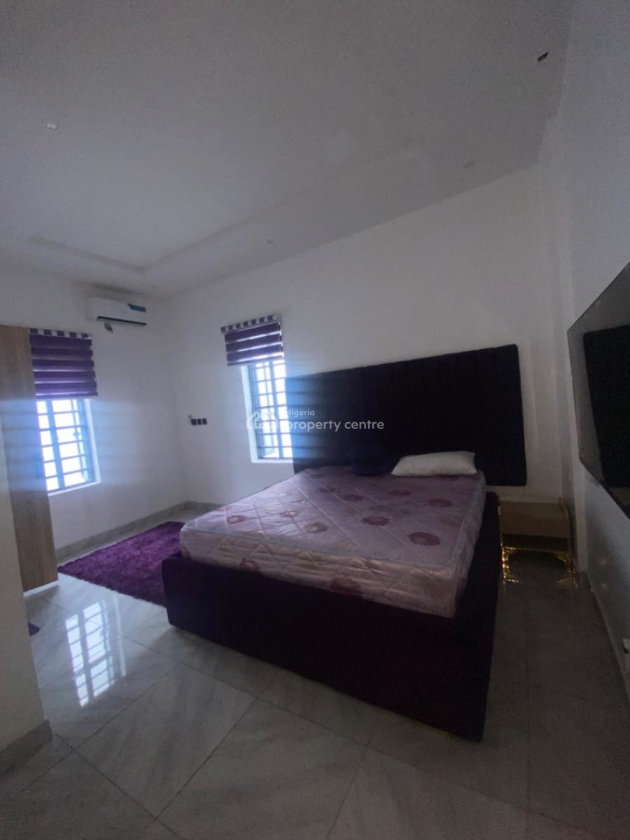 Luxury Fully Furnished 4 Bedroom Semi-detached with Bq, General Paint, Sangotedo, Ajah, Lagos, Semi-detached Duplex for Rent