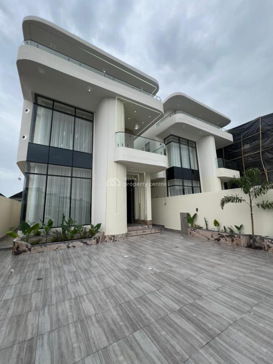Elegant Newly 5 Bedroom Fully Detached + Pool Bq, Orchid, Lekki, Lagos, Detached Duplex for Sale