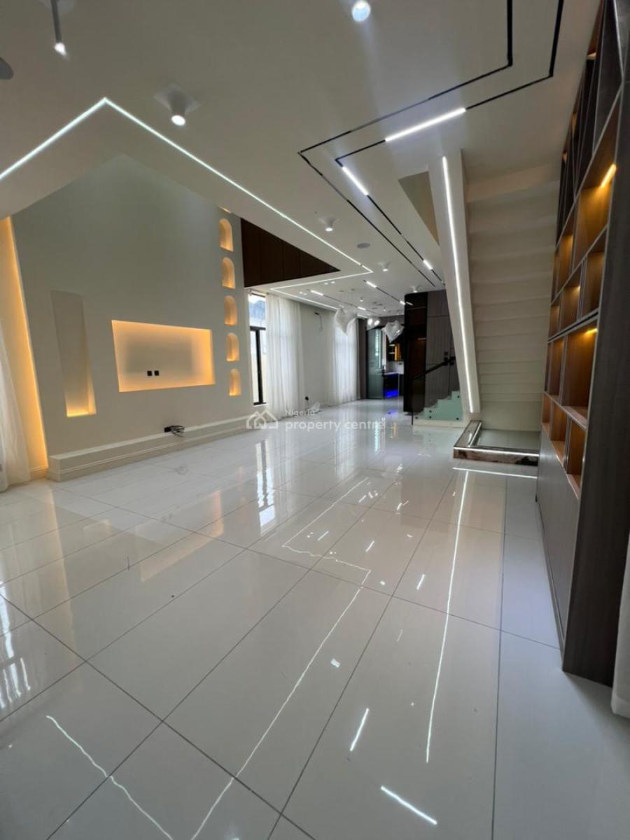 Elegant Newly 5 Bedroom Fully Detached + Pool Bq, Orchid, Lekki, Lagos, Detached Duplex for Sale