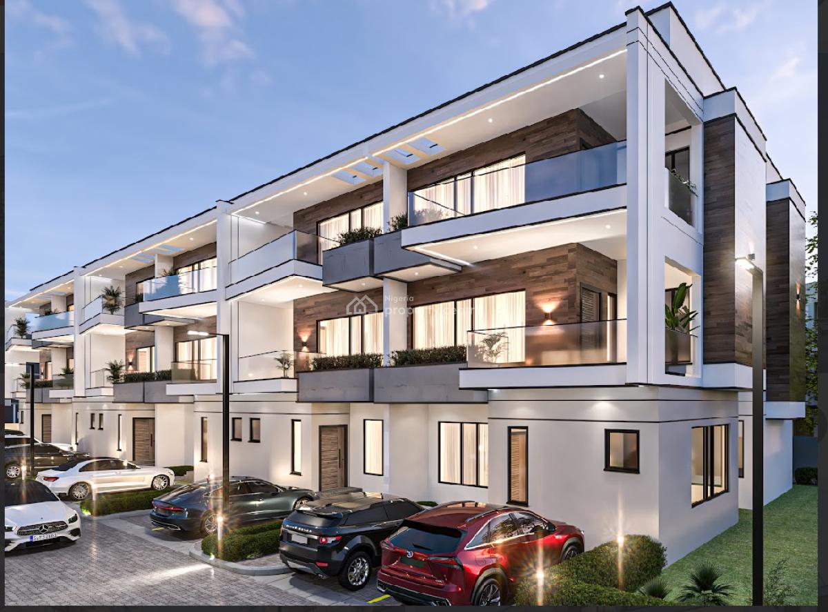 4 Bedroom Terrace Duplex with Bq, Katampe, Katampe Extension, Katampe, Abuja, Terraced Duplex for Sale