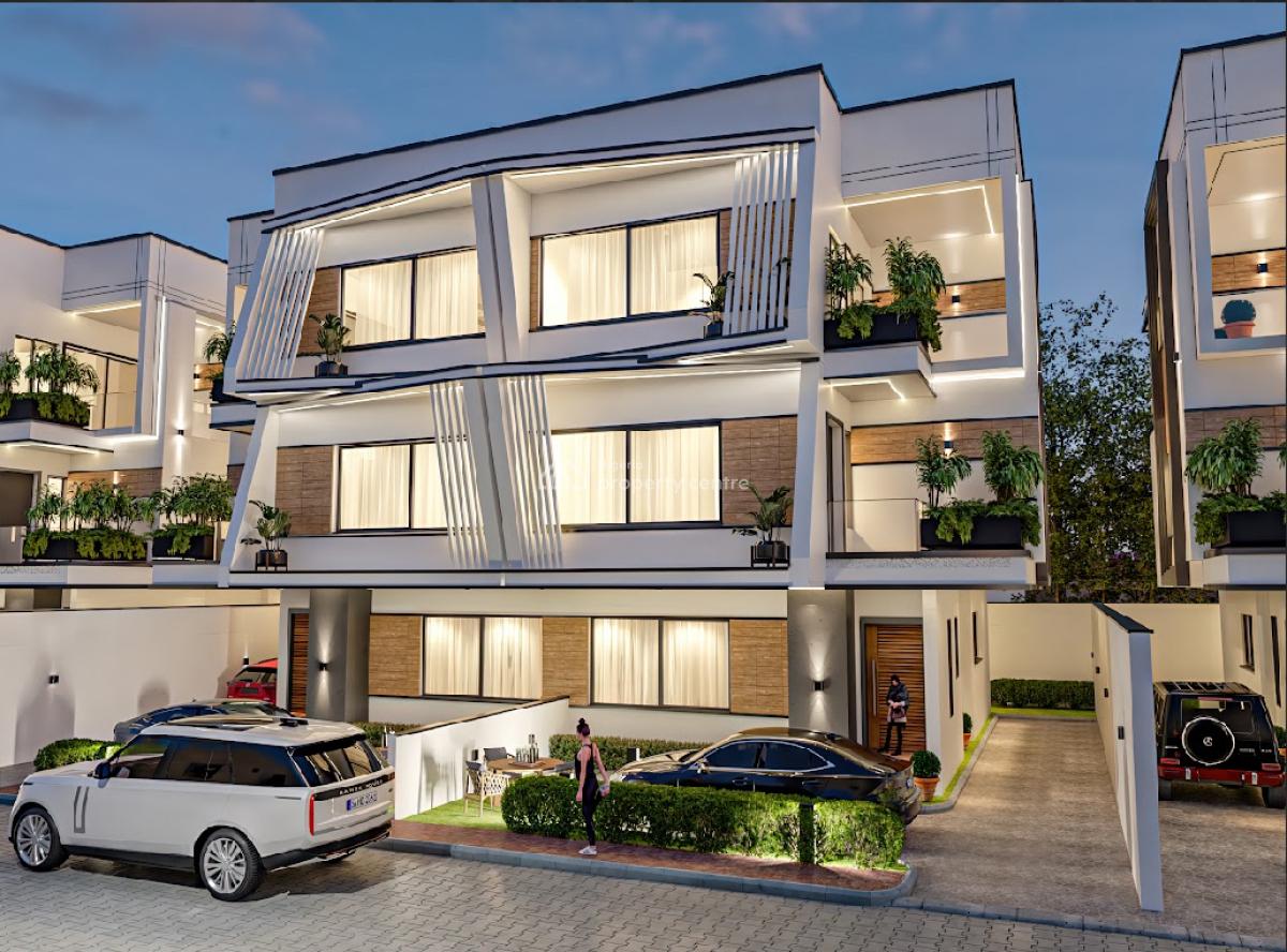 4 Bedroom Terrace Duplex with Bq, Katampe, Katampe Extension, Katampe, Abuja, Terraced Duplex for Sale