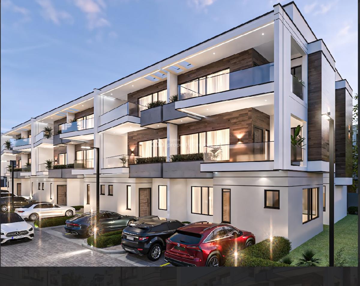 4 Bedroom Terrace Duplex with Bq, Katampe, Katampe Extension, Katampe, Abuja, Terraced Duplex for Sale