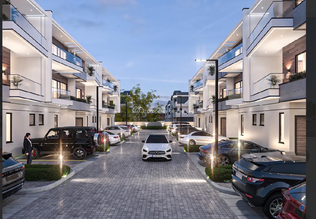 4 Bedroom Terrace Duplex with Bq, Katampe, Katampe Extension, Katampe, Abuja, Terraced Duplex for Sale