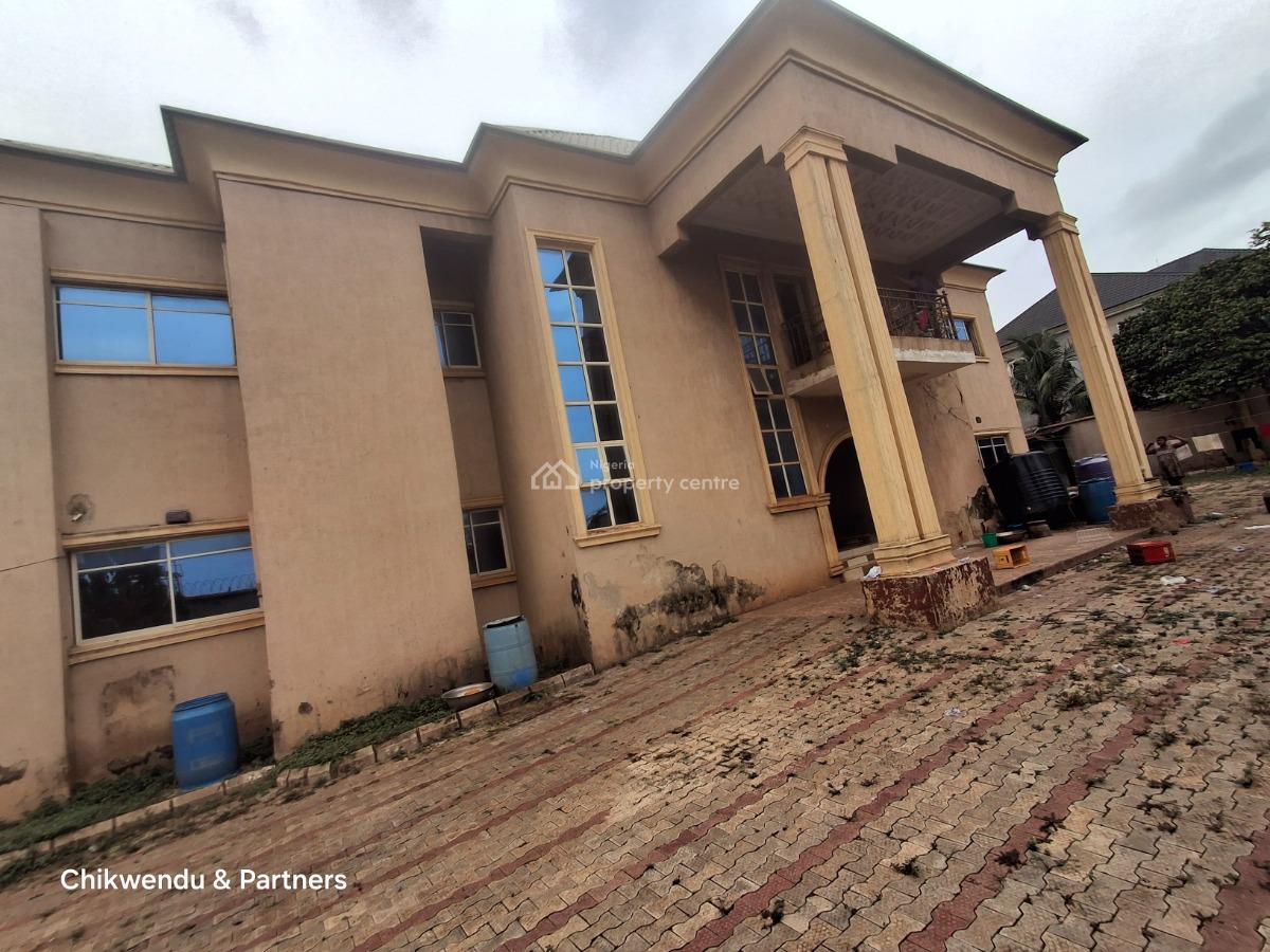 8-bedrooms Duplex on 1,200sqm of Land, Ike Ekweremadu Avenue (republic Estate), Independence Layout, Enugu, Enugu, Detached Duplex for Sale