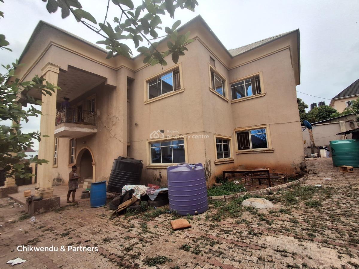 8-bedrooms Duplex on 1,200sqm of Land, Ike Ekweremadu Avenue (republic Estate), Independence Layout, Enugu, Enugu, Detached Duplex for Sale