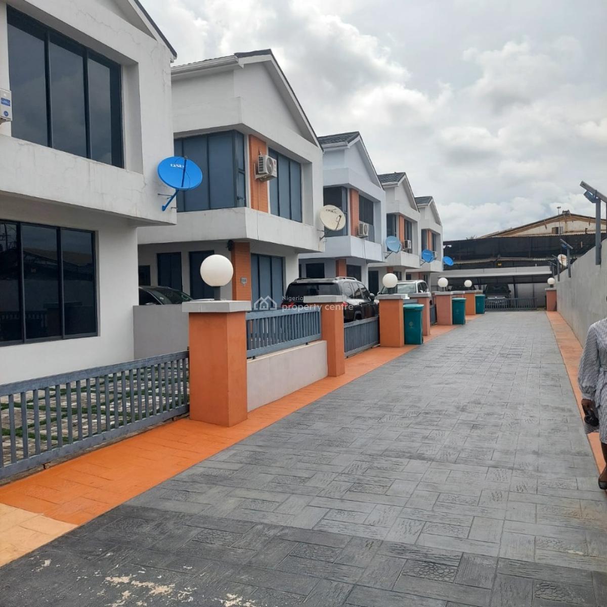 2 Units of Detached 3 Bedroom Duplex with a Room Bq, Off Eric Moore Road, Surulere, Lagos, Detached Duplex for Sale