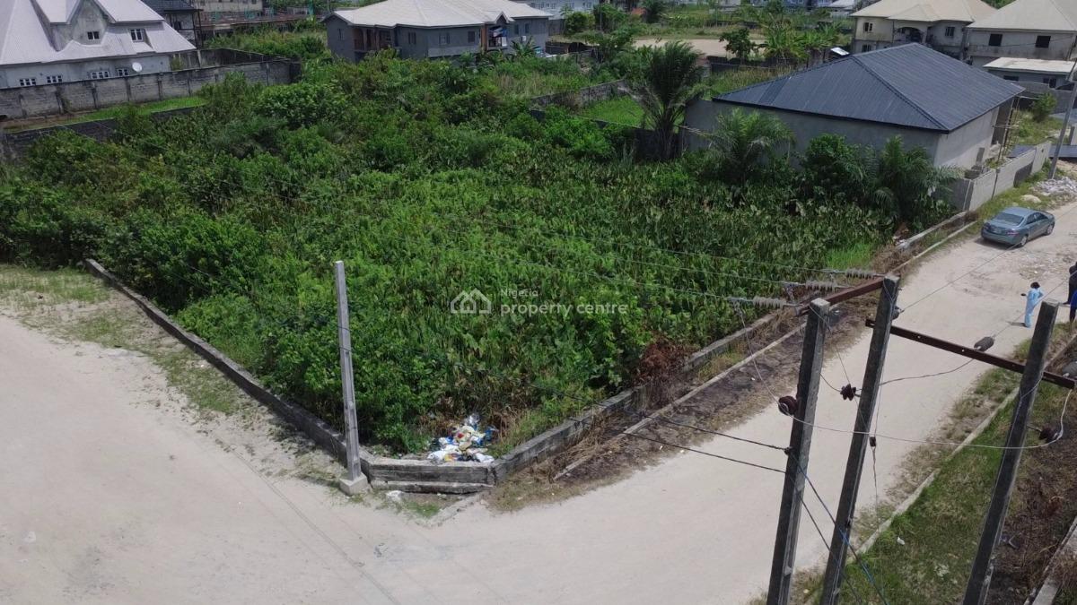 Prime Corner Piece Measuring 1390 Sqm, Along Flourish Estate, Adjacent Greenspring School,abijo/ Awoyaya, Abijo, Lekki, Lagos, Land for Sale