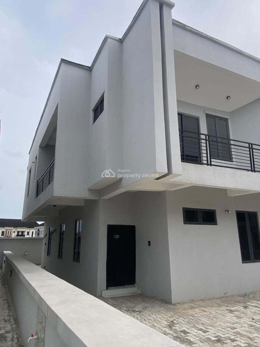 Newly Built Standard Four Bedrooms Fully Detached Duplex + Bq, Sky Mall, Sangotedo, Ajah, Lagos, Detached Duplex for Rent