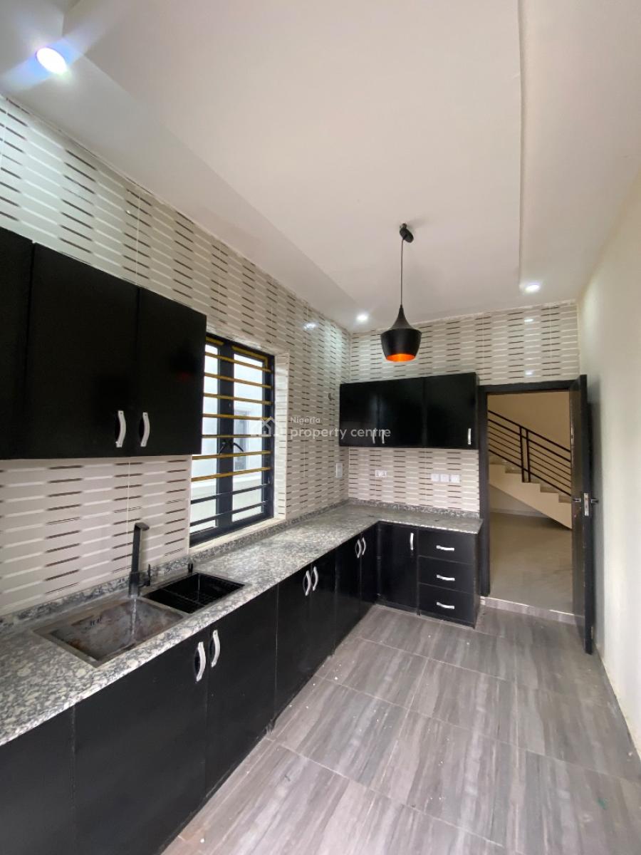 Newly Built Standard Four Bedrooms Fully Detached Duplex + Bq, Sky Mall, Sangotedo, Ajah, Lagos, Detached Duplex for Rent