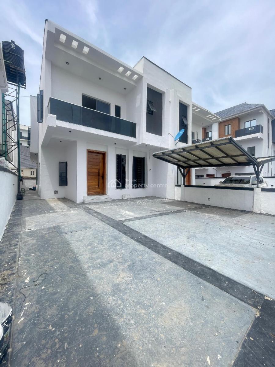 Luxury 4 Bedroom Semi-detached Duplex with Carport & Bq, Ikate, Lekki, Lagos, Semi-detached Duplex for Sale