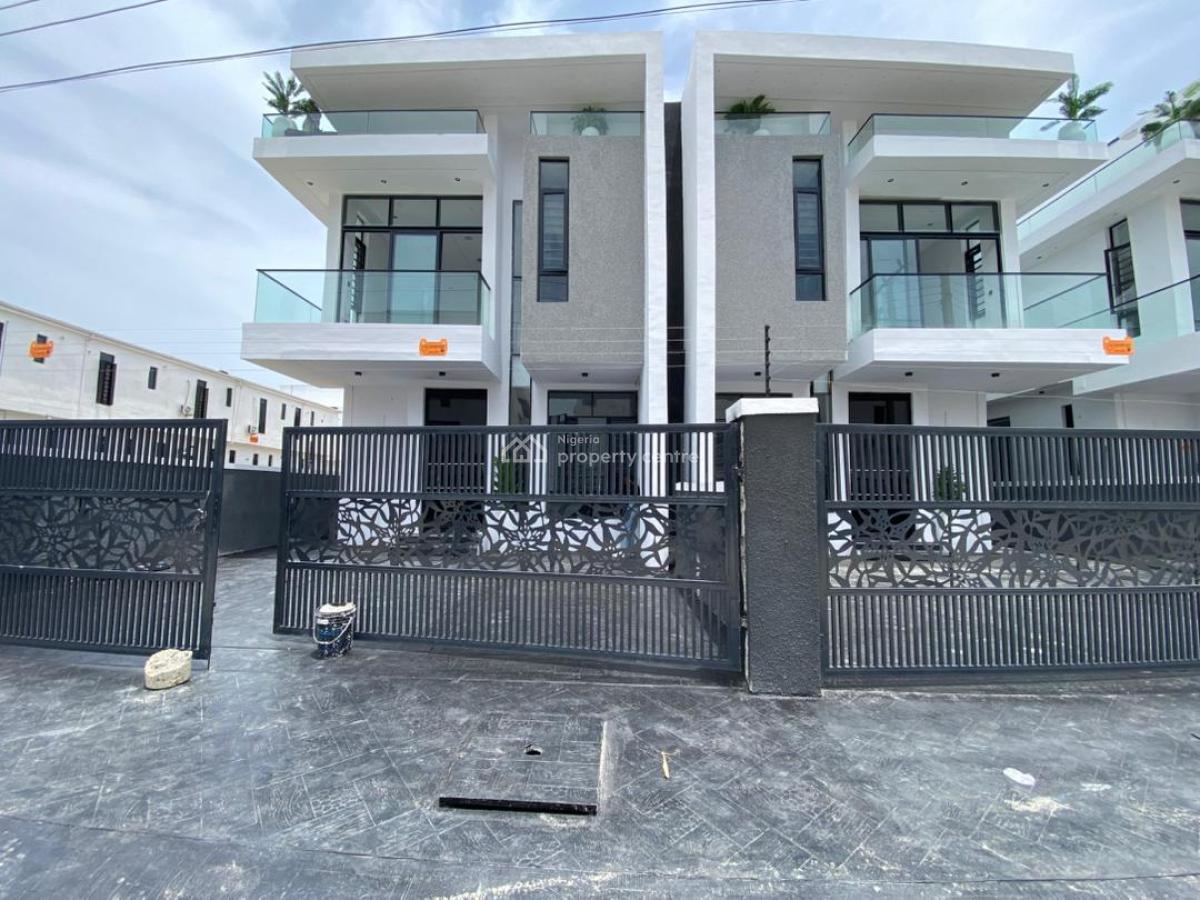 Newly Built 4 Bedroom Semi Detached Duplex, Ikota Villa, Ikota, Lekki, Lagos, Semi-detached Duplex for Sale