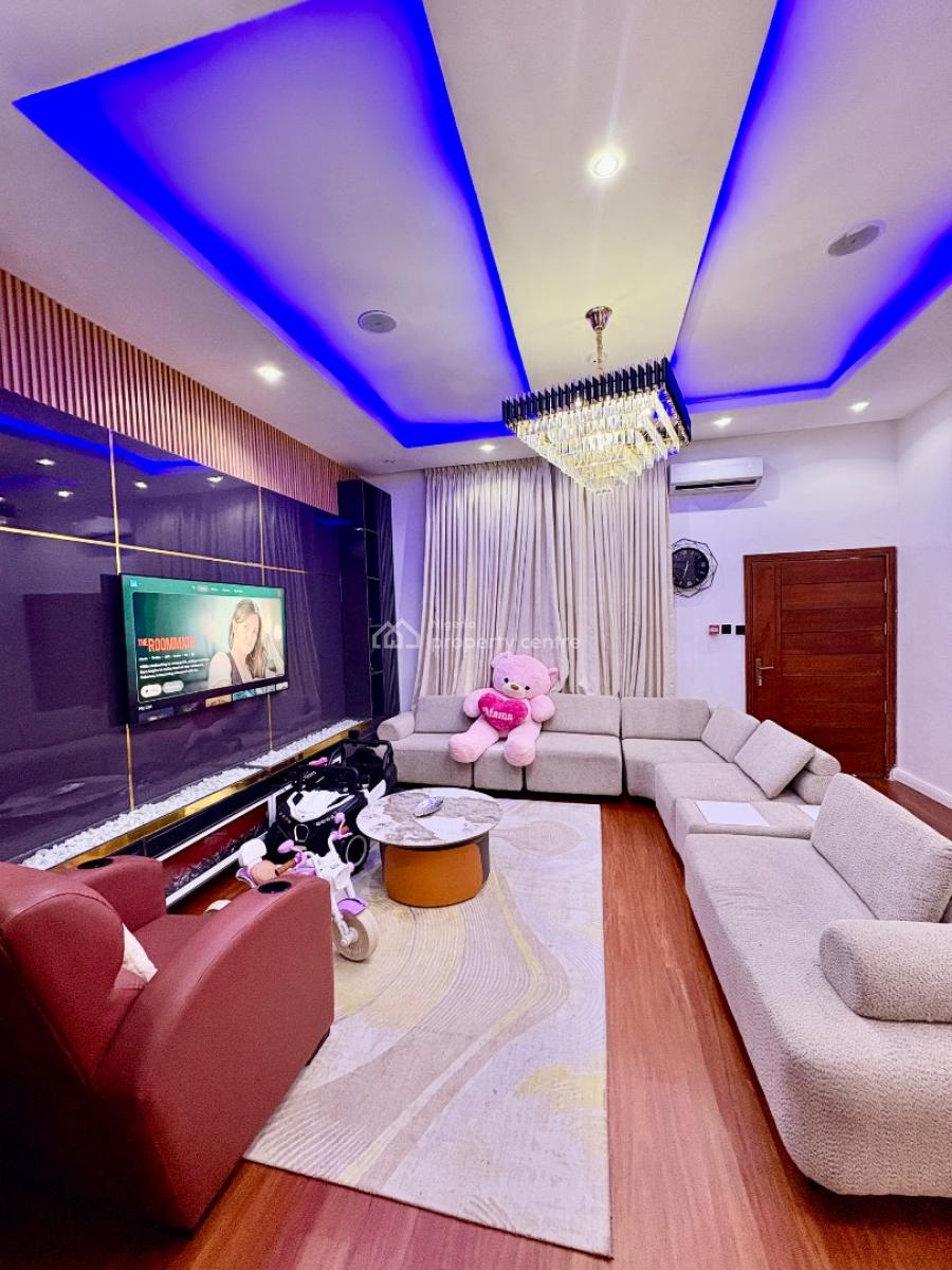 Massive Fully Furnished 4 Bedroom Duplex with Bq and Gatehouse, Royal Pine Estate, Orchid Road Near Lekki 2nd Toll Gate, Lekki, Lagos, Semi-detached Duplex for Sale