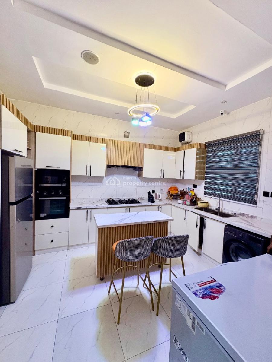 Massive Fully Furnished 4 Bedroom Duplex with Bq and Gatehouse, Royal Pine Estate, Orchid Road Near Lekki 2nd Toll Gate, Lekki, Lagos, Semi-detached Duplex for Sale