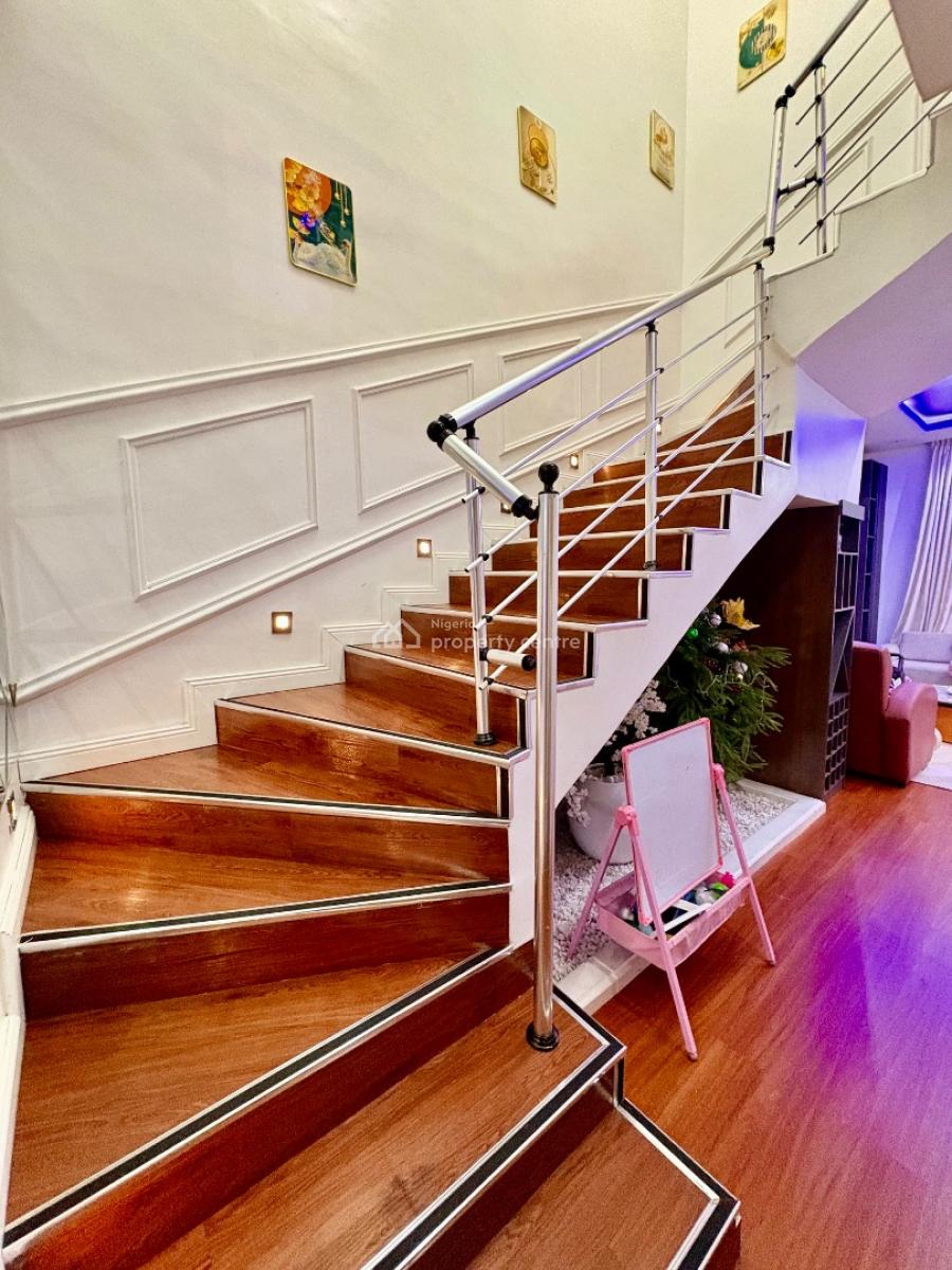 Massive Fully Furnished 4 Bedroom Duplex with Bq and Gatehouse, Royal Pine Estate, Orchid Road Near Lekki 2nd Toll Gate, Lekki, Lagos, Semi-detached Duplex for Sale