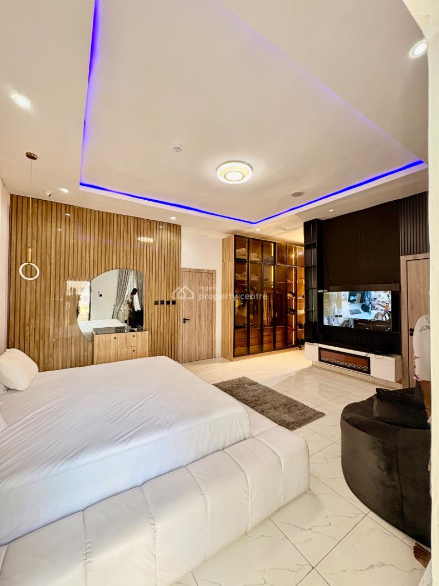 Massive Fully Furnished 4 Bedroom Duplex with Bq and Gatehouse, Royal Pine Estate, Orchid Road Near Lekki 2nd Toll Gate, Lekki, Lagos, Semi-detached Duplex for Sale