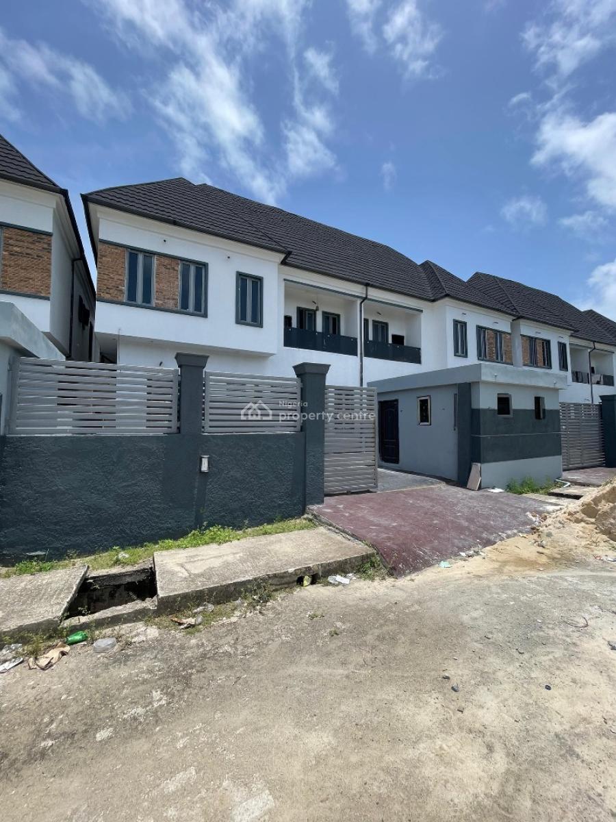 4 Bedroom Semi-detached Duplex with Bq & Modern Finishes, Lekki, Lagos, Semi-detached Duplex for Sale