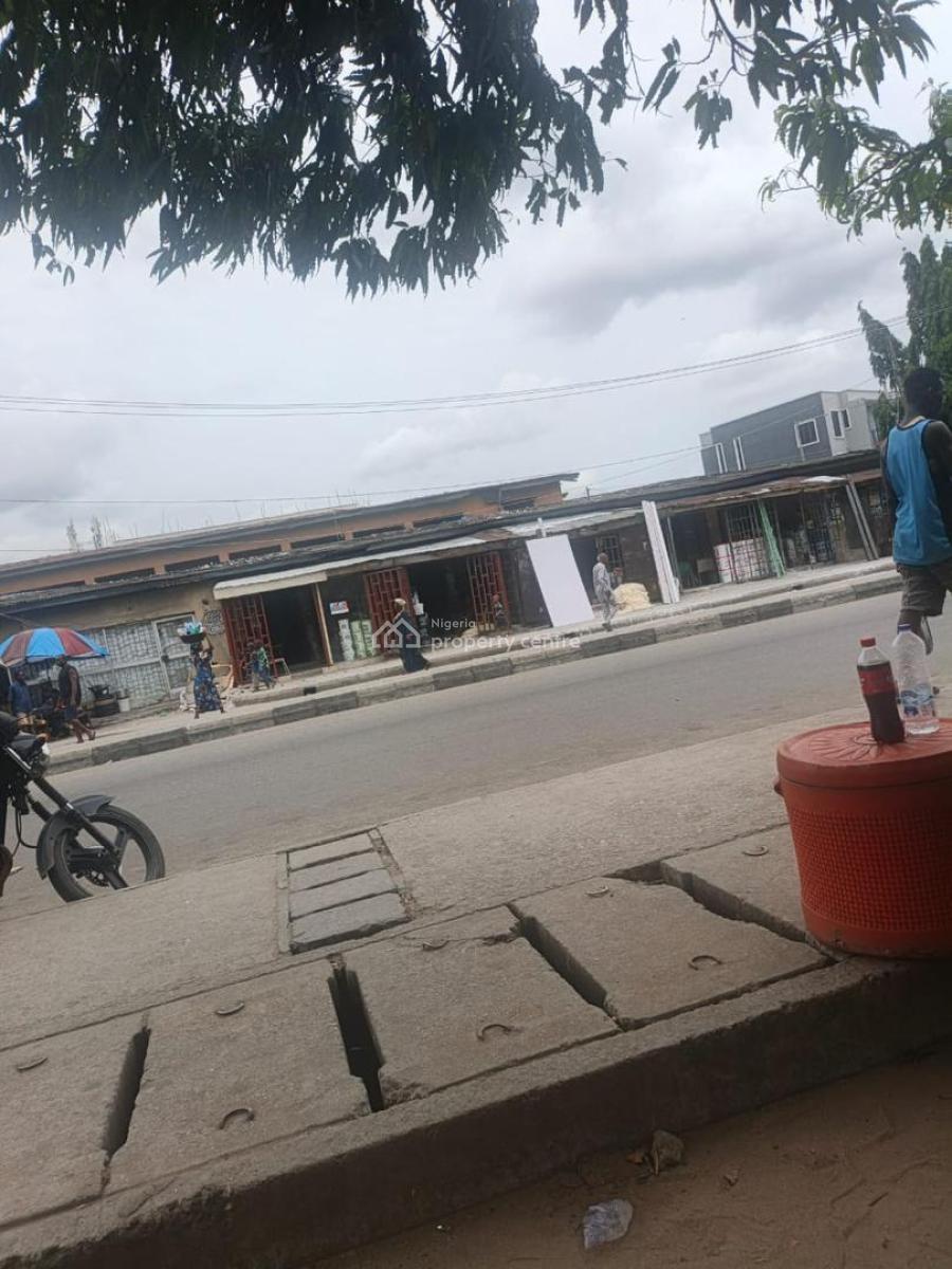 Building of Two Storey Building with Bungalow, Jibowu, Yaba, Lagos, Commercial Property for Sale