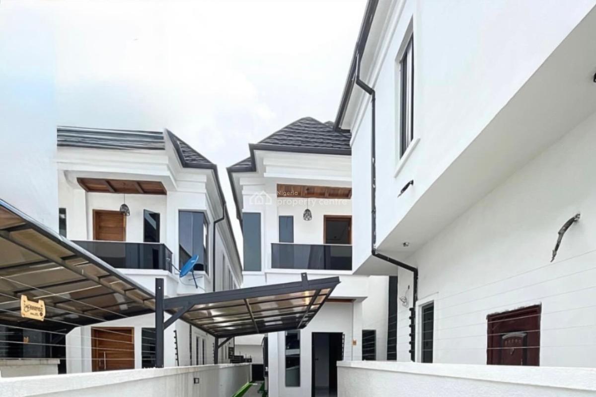 Contemporary 4 Bedroom Detached Duplex with Swimming Pool and Bq, Orchid, Lekki, Lagos, Detached Duplex for Sale