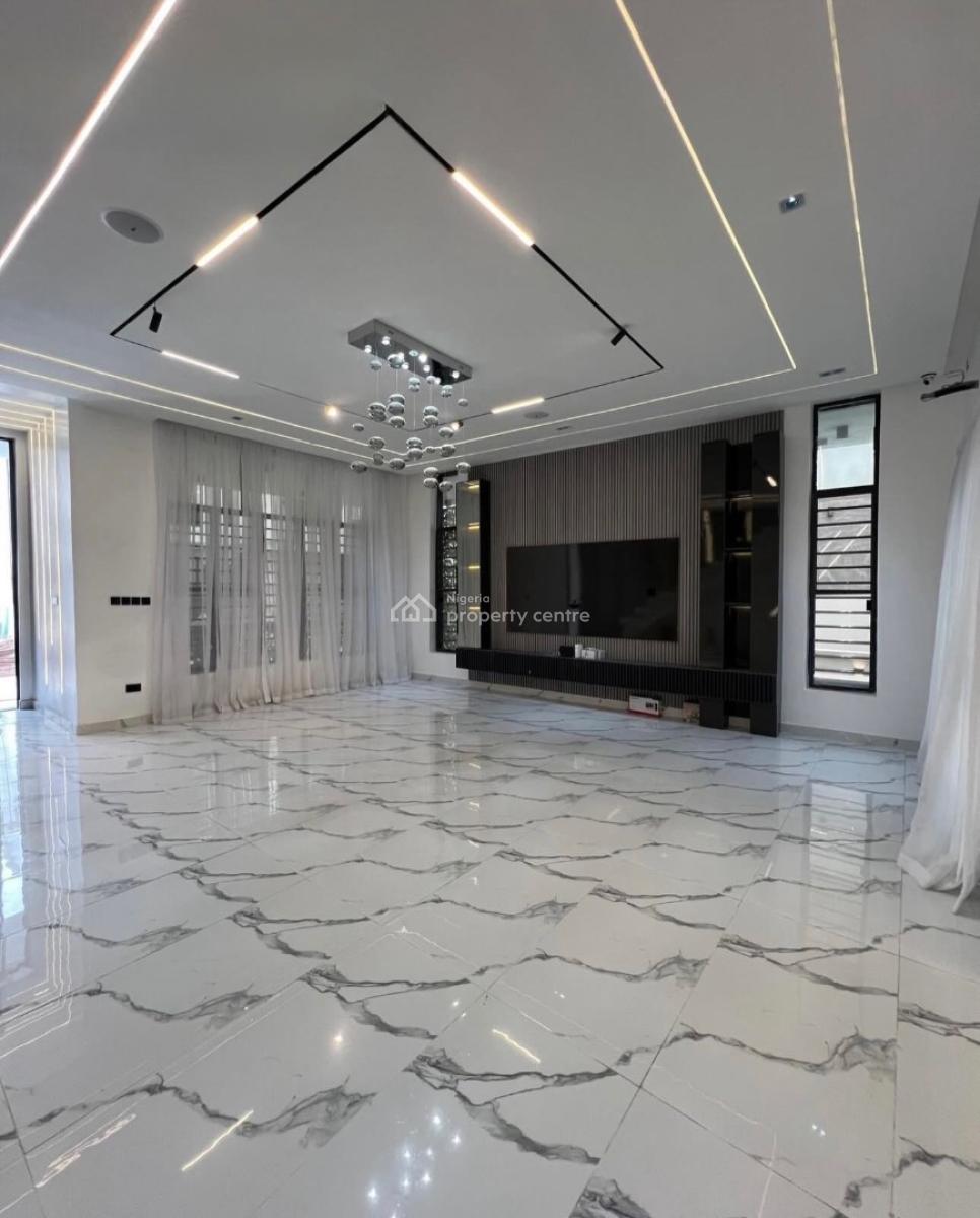 Stunning 5 Bedroom Detached Duplex with Swimming Pool and Bq, Chevron, Lekki, Lagos, Detached Duplex for Sale