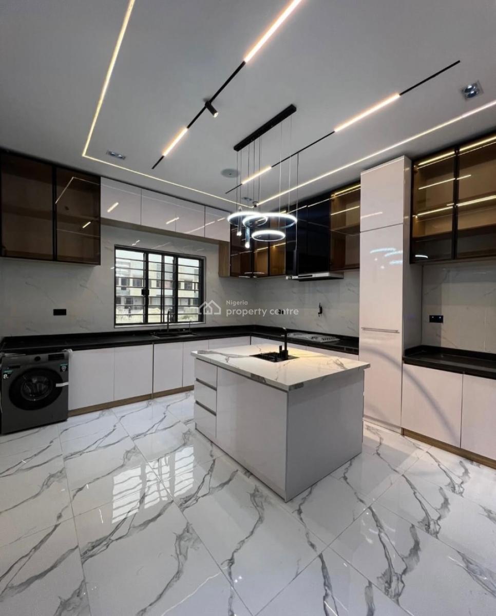 Stunning 5 Bedroom Detached Duplex with Swimming Pool and Bq, Chevron, Lekki, Lagos, Detached Duplex for Sale