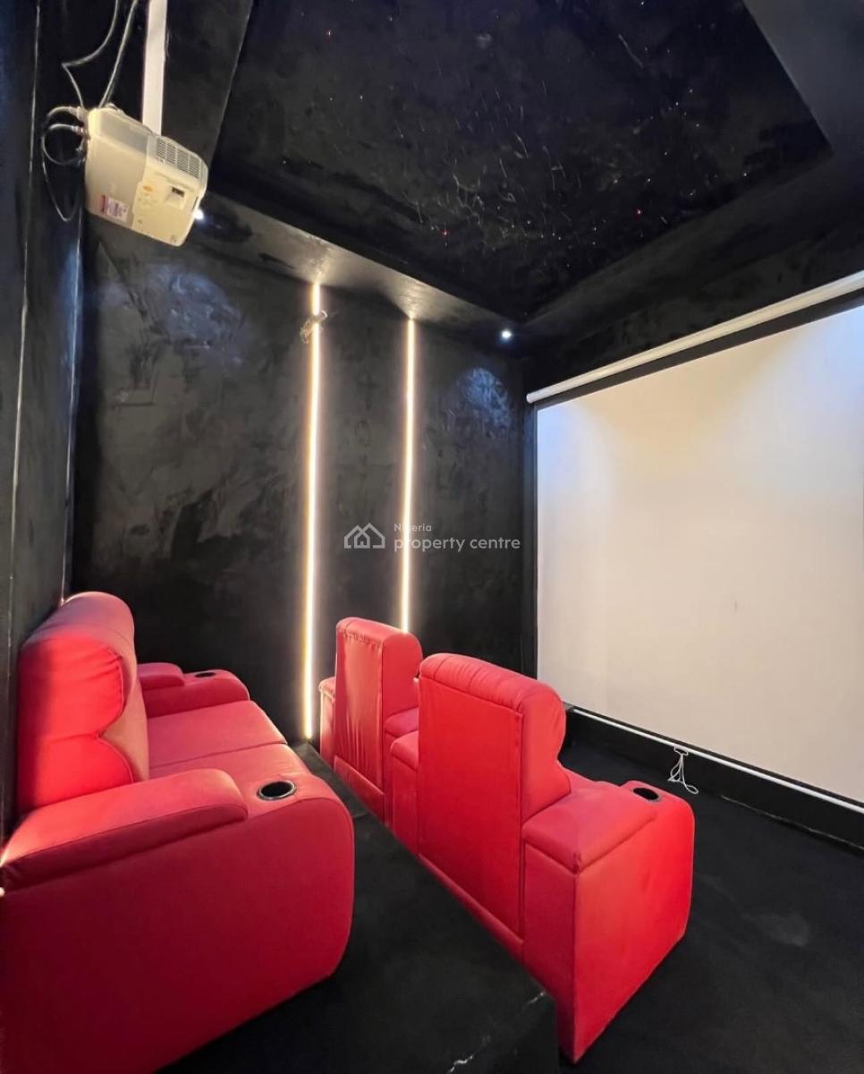 Stunning 5 Bedroom Detached Duplex with Swimming Pool and Bq, Chevron, Lekki, Lagos, Detached Duplex for Sale