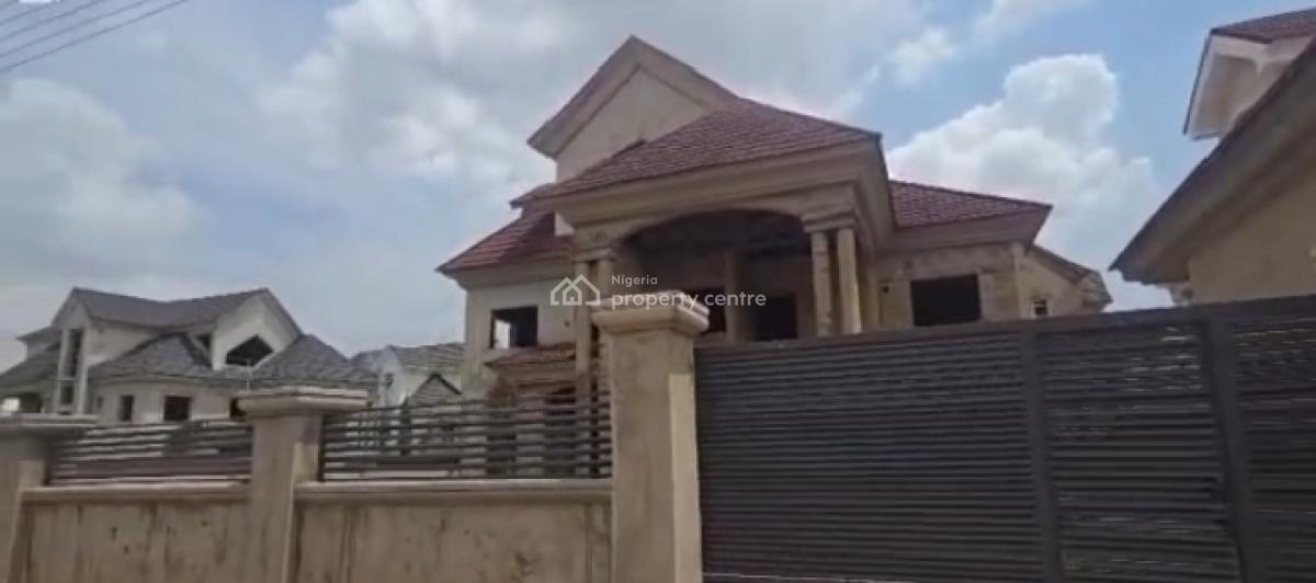 6 Bedroom Fully Detached Duplex Carcass, Gaduwa, Abuja, Detached Duplex for Sale