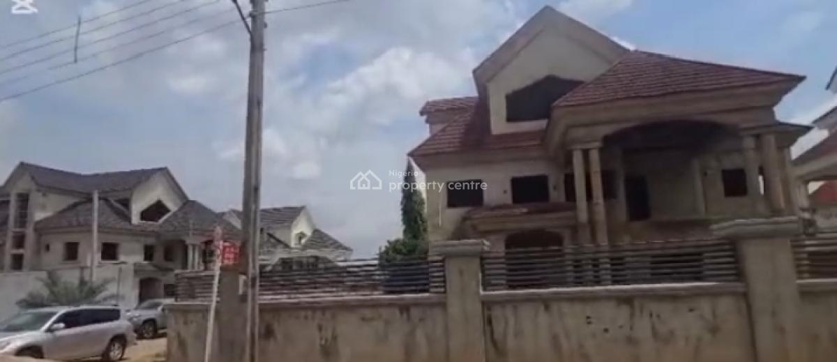 6 Bedroom Fully Detached Duplex Carcass, Gaduwa, Abuja, Detached Duplex for Sale