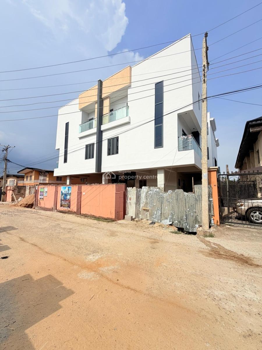 Lovely Built 4 Bedroom Semi Detached Duplex with a Room Bq, Maryland, Lagos, Semi-detached Duplex for Sale