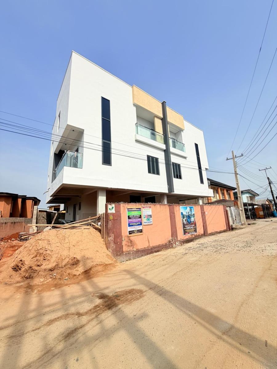 Lovely Built 4 Bedroom Semi Detached Duplex with a Room Bq, Maryland, Lagos, Semi-detached Duplex for Sale