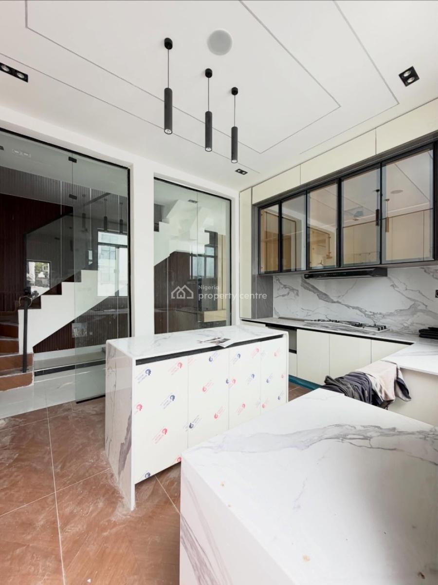 Contemporary 4 Bedroom Semi Detached Duplex with Bq, Chevron, Lekki, Lagos, Semi-detached Duplex for Sale